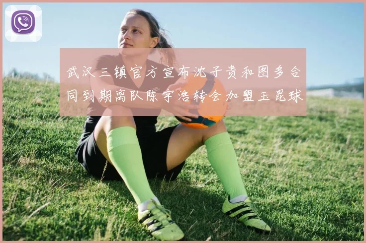 武汉三镇官方宣布沈子贵和图多合同到期离队陈宇浩转会加盟玉昆球队