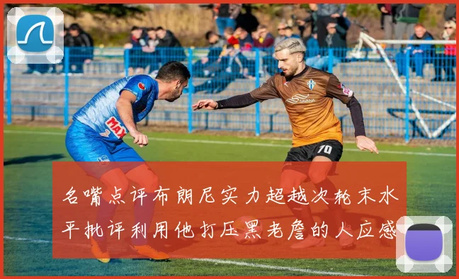 名嘴点评布朗尼实力超越次轮末水平批评利用他打压黑老詹的人应感羞愧