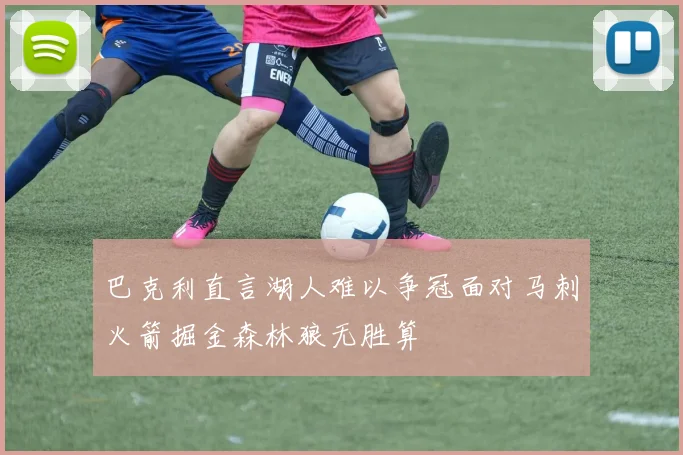 巴克利直言湖人难以争冠面对马刺火箭掘金森林狼无胜算